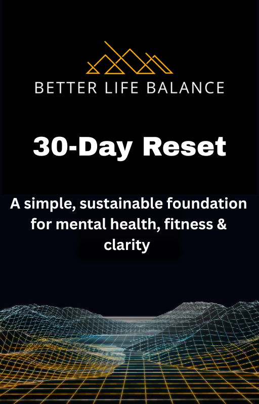30 day reset Product Digital Ebook Cover